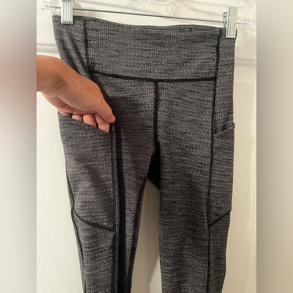 Lululemon Speed Up Tight 28" Luon Heathered Black Luxtreme - Picture 10 of 10